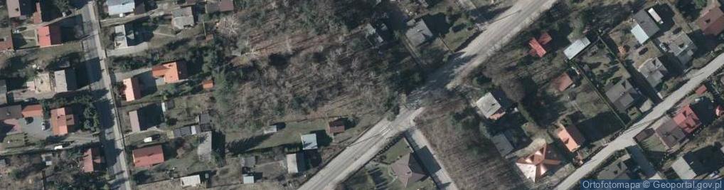 Zdjęcie satelitarne Poprzeczna ul.