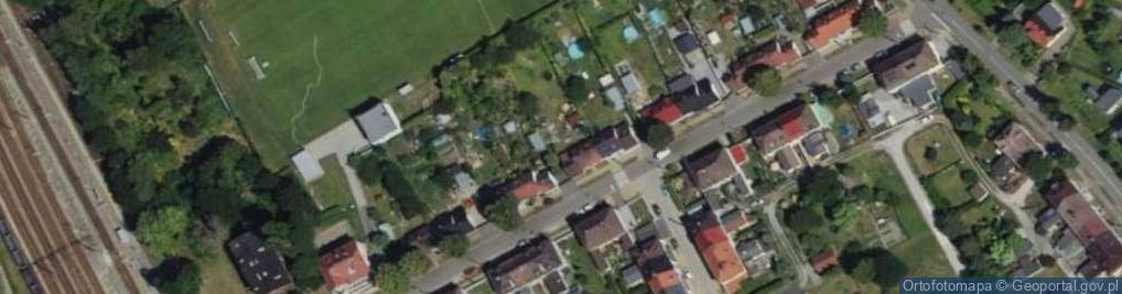 Zdjęcie satelitarne Powstańców Śląskich ul.