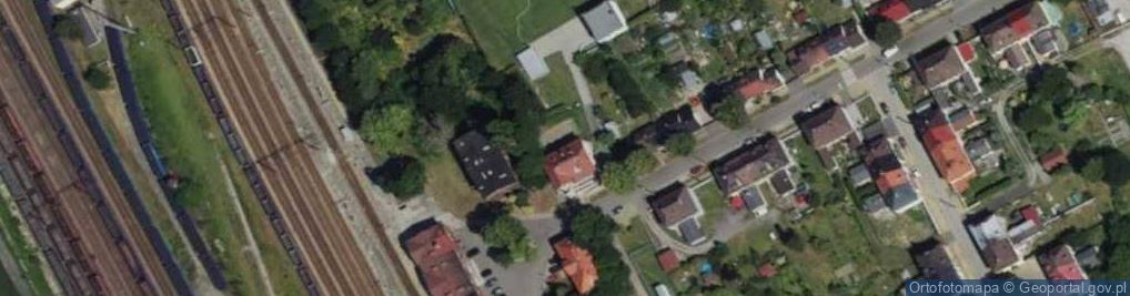 Zdjęcie satelitarne Powstańców Śląskich ul.