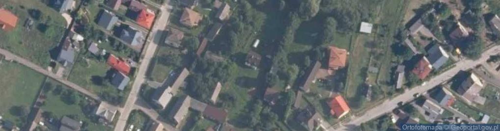 Zdjęcie satelitarne Poprzeczna ul.