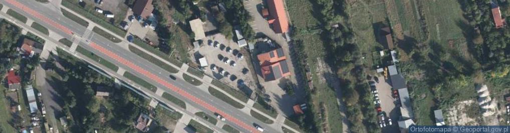 Zdjęcie satelitarne Podgórze ul.