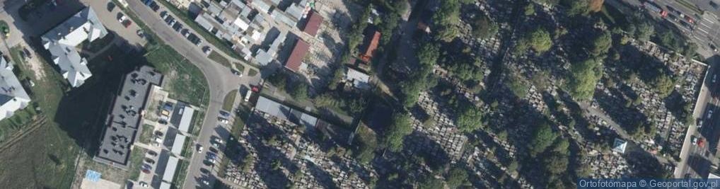 Zdjęcie satelitarne Poległych ul.