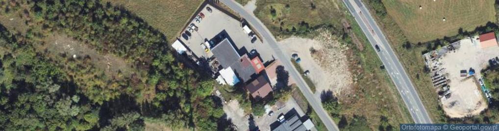 Zdjęcie satelitarne Podgórna ul.
