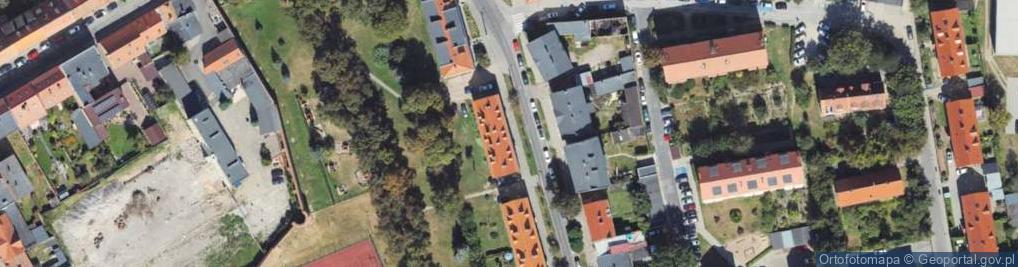 Zdjęcie satelitarne Powstańców Wielkopolskich ul.