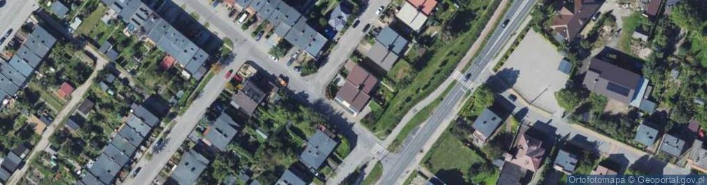 Zdjęcie satelitarne Powstańców Wielkopolskich ul.