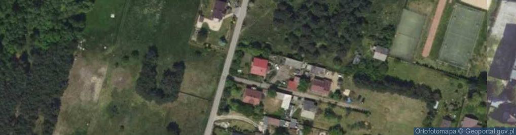 Zdjęcie satelitarne Poprzeczna ul.