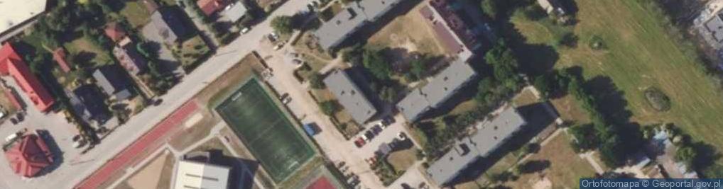 Zdjęcie satelitarne Powstania Styczniowego ul.
