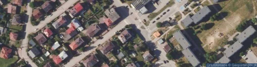 Zdjęcie satelitarne Powstania Styczniowego ul.