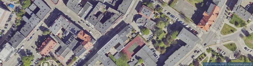 Zdjęcie satelitarne Powstańców ul.