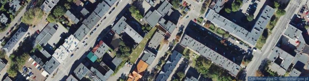 Zdjęcie satelitarne Powstańców ul.