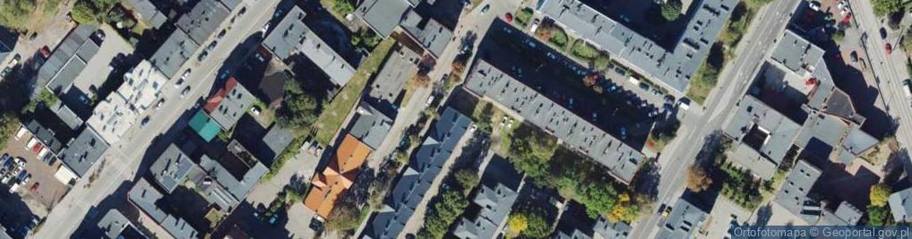 Zdjęcie satelitarne Powstańców ul.