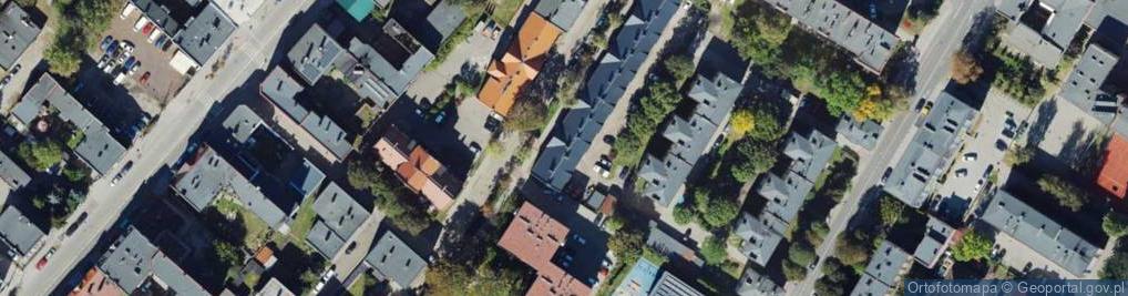 Zdjęcie satelitarne Powstańców ul.