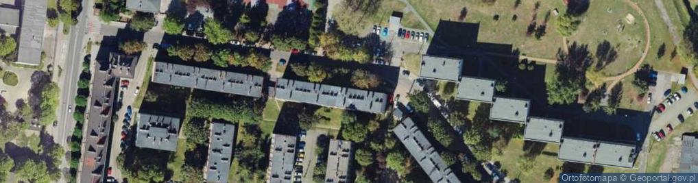 Zdjęcie satelitarne Podmiejska ul.