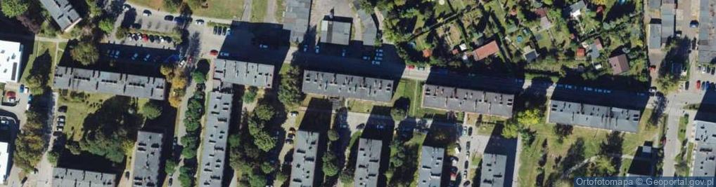 Zdjęcie satelitarne Podmiejska ul.