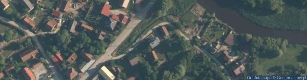Zdjęcie satelitarne Podzamcze ul.