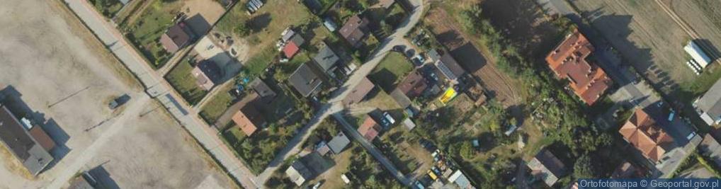 Zdjęcie satelitarne Poprzeczna ul.