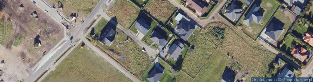 Zdjęcie satelitarne Pomyślna ul.