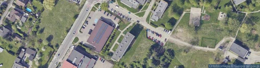 Zdjęcie satelitarne Popiołka Franciszka ul.