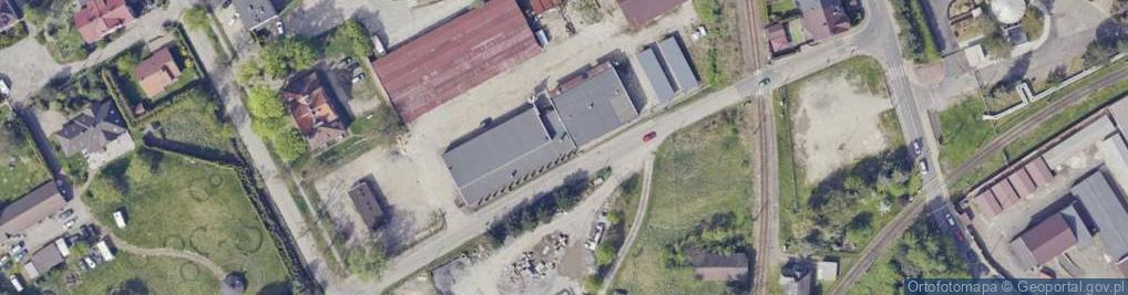 Zdjęcie satelitarne Poprzeczna ul.