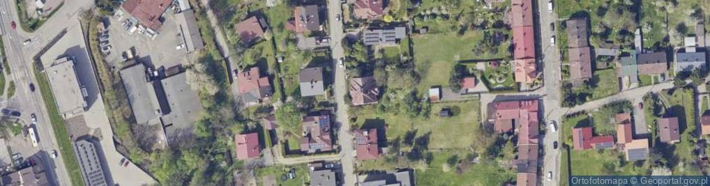 Zdjęcie satelitarne Powstańców Śląskich ul.