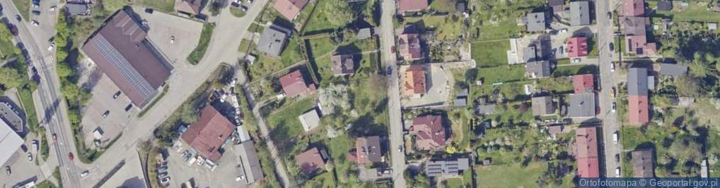 Zdjęcie satelitarne Powstańców Śląskich ul.