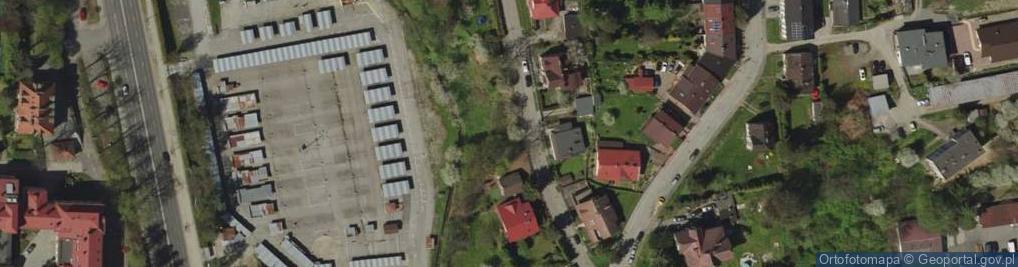 Zdjęcie satelitarne Powstańców Śląskich ul.