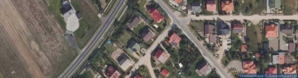 Zdjęcie satelitarne Poziomkowa ul.