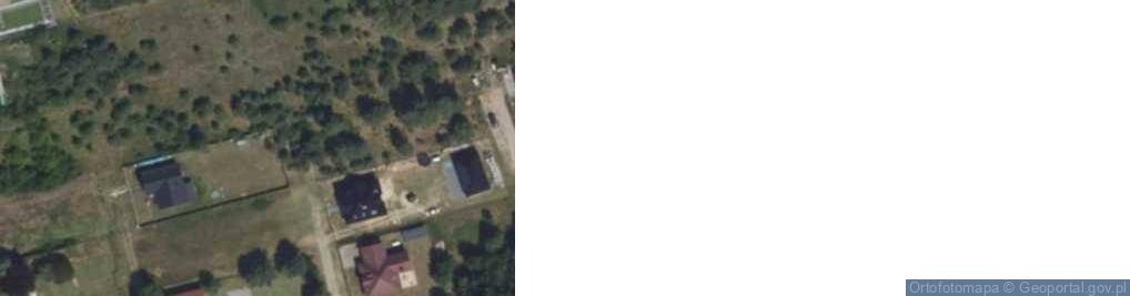 Zdjęcie satelitarne Pod Gwiazdami ul.