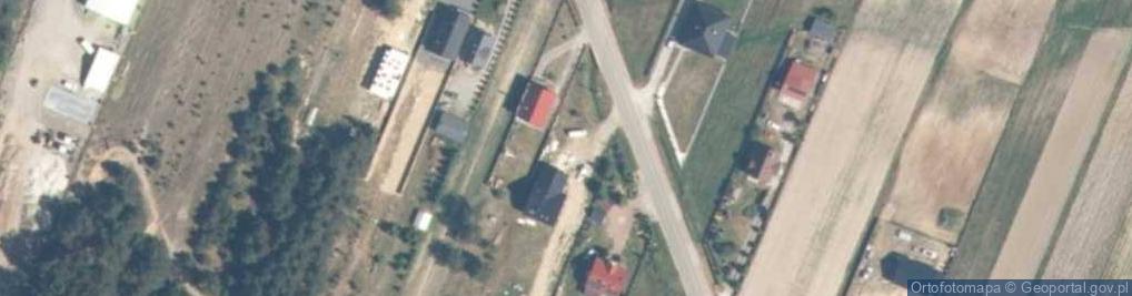 Zdjęcie satelitarne Pod Borem ul.
