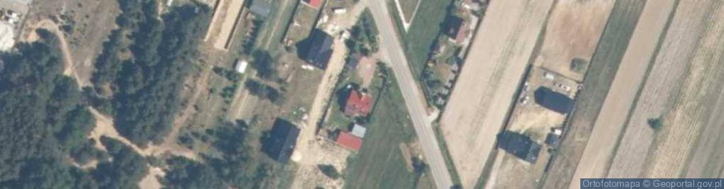 Zdjęcie satelitarne Pod Borem ul.
