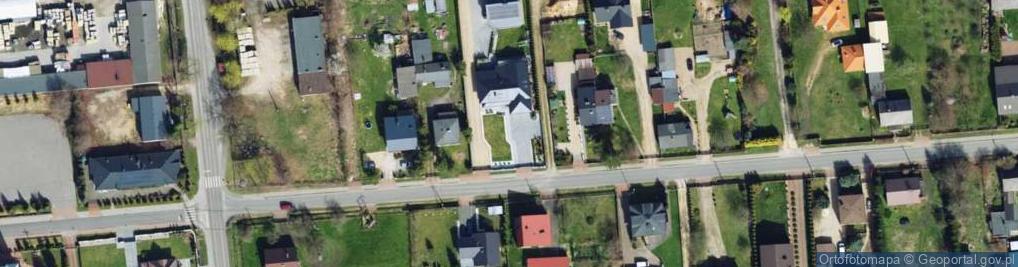 Zdjęcie satelitarne Poprzeczna ul.