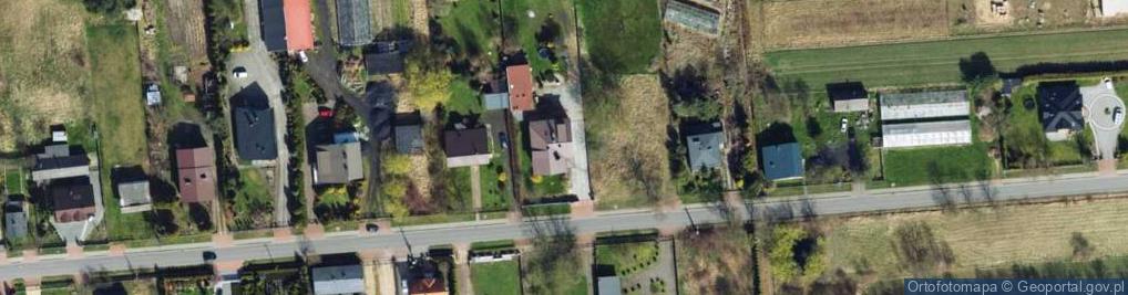 Zdjęcie satelitarne Poprzeczna ul.