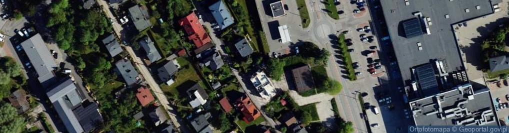Zdjęcie satelitarne Pochyła ul.
