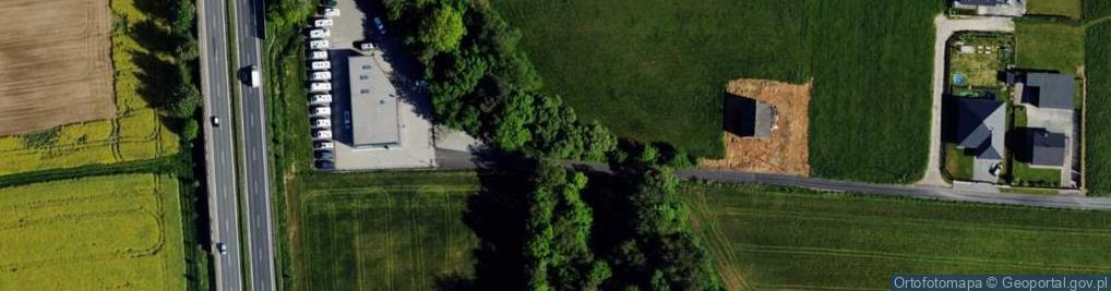 Zdjęcie satelitarne Podkępie ul.