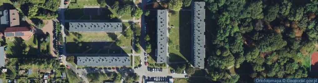 Zdjęcie satelitarne Powstańców Śląskich ul.