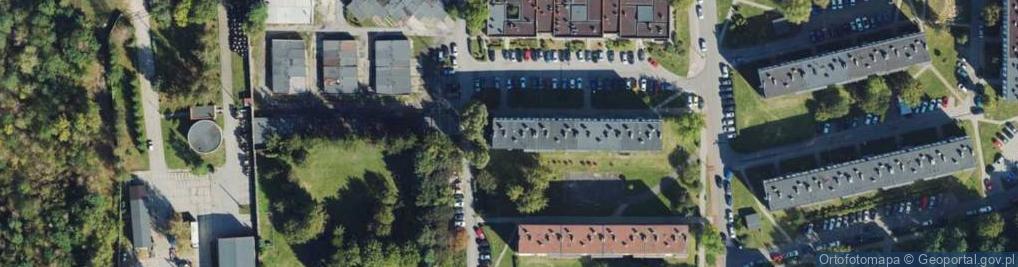 Zdjęcie satelitarne Powstańców Śląskich ul.