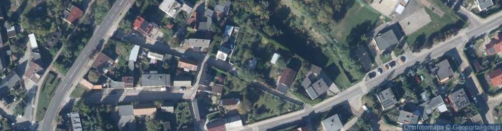 Zdjęcie satelitarne Podgórna ul.
