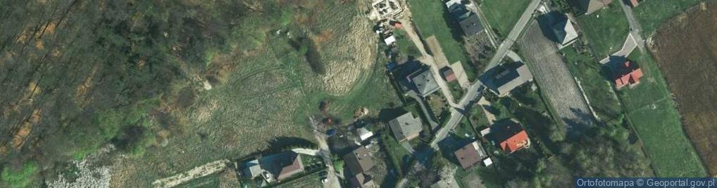 Zdjęcie satelitarne Pod Lasem ul.