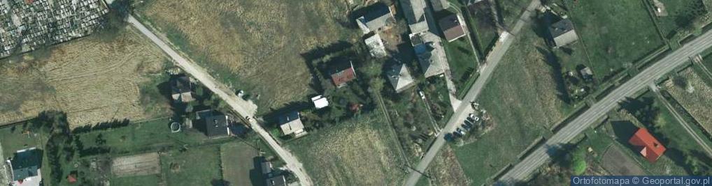 Zdjęcie satelitarne Pod Lasem ul.