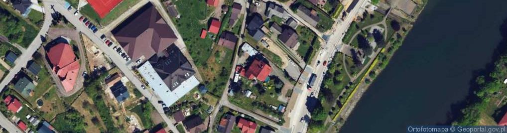 Zdjęcie satelitarne Poprzeczna ul.