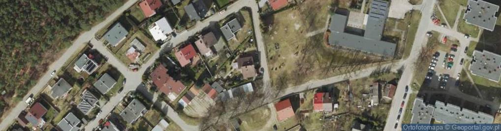 Zdjęcie satelitarne Podgórna ul.