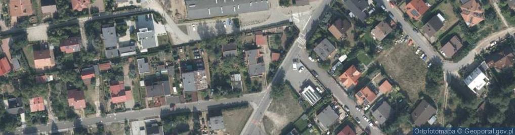 Zdjęcie satelitarne Podgórna ul.