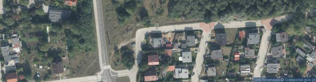 Zdjęcie satelitarne Poziomkowa ul.