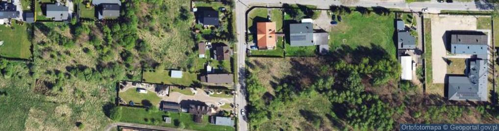 Zdjęcie satelitarne Poselska ul.
