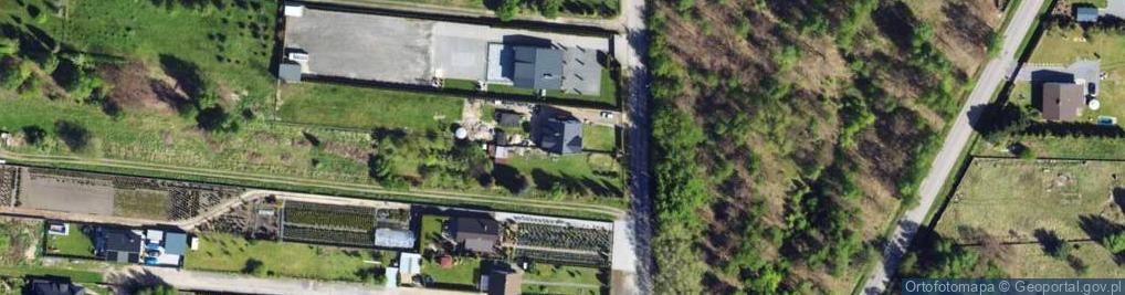 Zdjęcie satelitarne Poselska ul.
