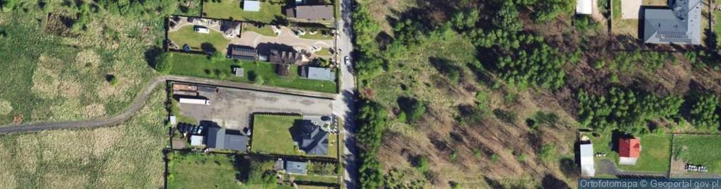 Zdjęcie satelitarne Poselska ul.