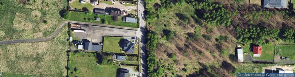 Zdjęcie satelitarne Poselska ul.