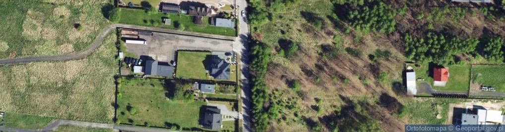 Zdjęcie satelitarne Poselska ul.