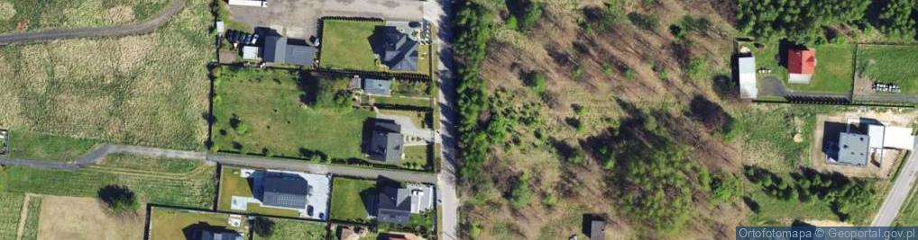 Zdjęcie satelitarne Poselska ul.