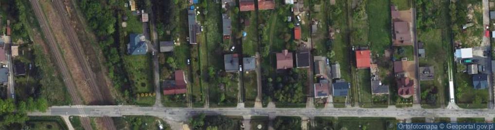 Zdjęcie satelitarne Połaniecka ul.